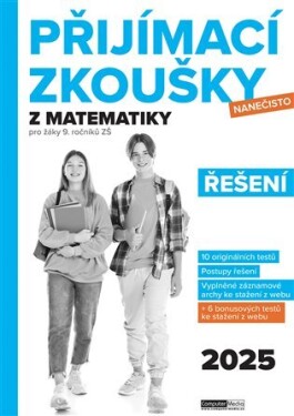 Přijímací zkoušky nanečisto z matematiky pro žáky 9. ročníků ZŠ (2025) - Řešení - Kolektiv autorů