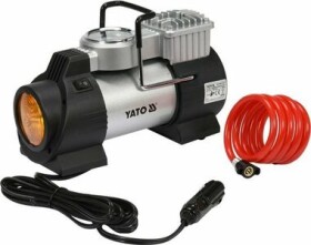 YATO YT-73460 / Kompresor do auta s LED lampou / 180W / DC 12V / 150 PSI / 40l-m (YT-73460)