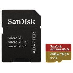 SanDisk micro SDXC karta 2TB Extreme PLUS (200 MB/s Class 10, UHS-I U3 V30) + adaptér EDF_493895