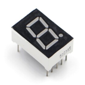 LED Digitální displej, společná anoda 1Bit 0,5" - Červený