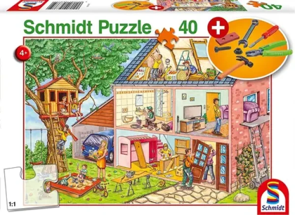 SCHMIDT Puzzle Pracovití řemeslníci