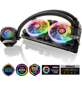 RAIJINTEK Orcus 240 RBW / 2x 120mm / 28 dB @ 1800 RPM / 250 W / ARGB / Intel AMD (0R10B00105)