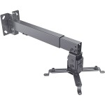 Manhattan Zubehör TFT/LCD-TV držák projektoru na zeď naklápěcí + nakláněcí vzd. země-strop (max.): 43 cm Vzdálenost od s