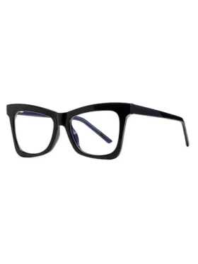 VeyRey Dámské brýle k počítači Hranaté Nanna černá (74069)