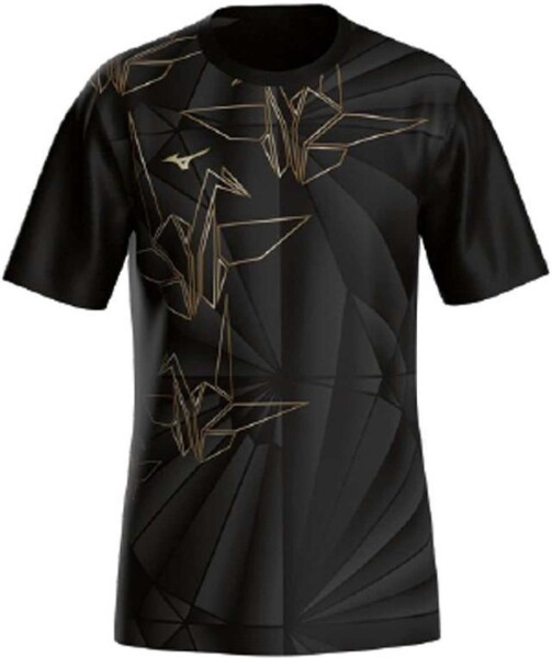 Běžecké tričko Mizuno Active DryAeroFlow Graphic Short Sleeve Tee J2GAD05499 Velikost textilu: S