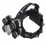 ISO 16144 Čelovka LED ZOOM 5 x LED T6 CREE