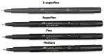Faber-Castell Umělecký popisovač Pitt Artist Pen XS 0,1 mm - černý