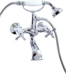 RAV Slezák - MORAVA RETRO - Vanový set s baterií, Chrom, 1/2" MK159.5/2