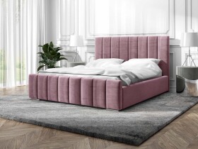 FRONTI Postel MODEL 12 140x200 růžová - MAGIC VELVET 2258