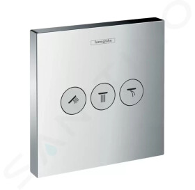 HANSGROHE - Shower Select Ventil pod omítku pro 3 spotřebiče, chrom 15764000