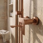 REA - Sprchový set STORM COPPER BRUSH REA-P3000