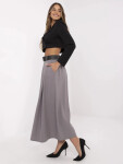 Dámská dlouhá sukně MI SD 88653.89 Šedá - FPrice šedá one size