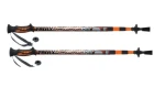 TRULY PAMIR 3-dílné pár oranžová / Trekingové hole / hliník / 65/110-135 cm / Antishock