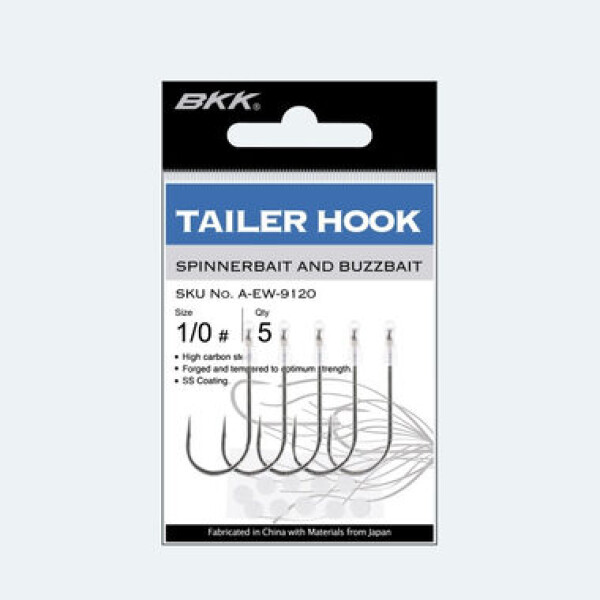 BKK Háček Trailer Hook Velikost 3/0 5ks (A-EW-9122)