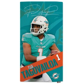 Ručník Miami Dolphins NFL Tua Tagovailoa