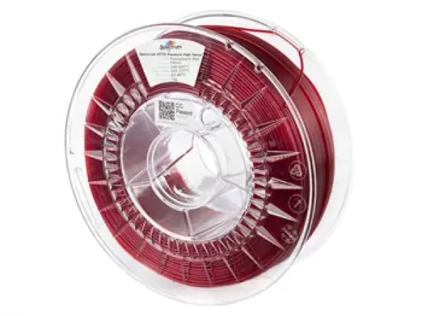 Spectrum PETG Premium High Speed transparentní červená / Filament / 1,75 mm / 1 kg (81551)