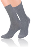 Netlačící ponožky 018 GREY MELANGE 35-38