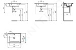 IDEAL STANDARD - Strada II Nábytkové umyvadlo 640x460 mm, s otvorem pro baterii, bílá T299101