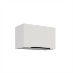 Horní skříňka nad digestoř Aria 60 GU-36 1F Barva korpusu: Bílá, Barva dvířek: GR - Graphite AFM