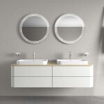 DURAVIT - Happy D.2 Plus Umyvadlo na desku, 60x46 cm, s přepadem, s otvorem pro baterii, bílá 2360600000