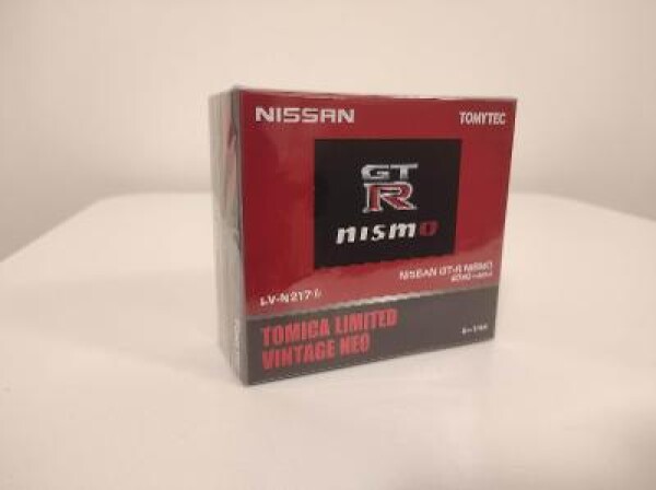 Tomytec Tomica Limited Nissan GT-R Nismo 1:64 red