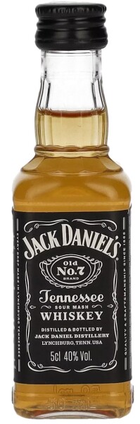 Jack Daniel's Black Whiskey 40% 0,05 l (holá lahev)