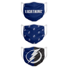 Roušky Tampa Bay Lightning NHL FOCO - set 3 kusy EU Velikost: dospělá velikost