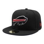 New Era Pánská kšiltovka Buffalo Bills NFL 60th Anniversary 59FIFTY Fitted - Černá Velikost: 7 3/8