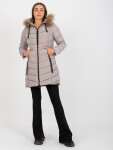 Dámský kabát NM KR P22 6678 1.18P tmavě lila