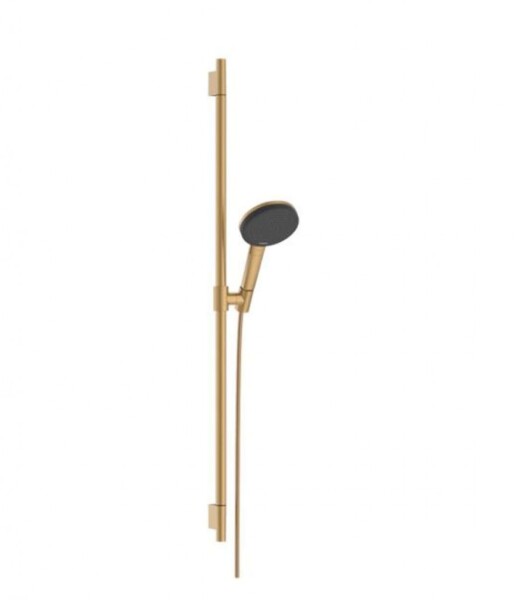 HANSGROHE - Raindance Alive Select S Set sprchové hlavice, tyče a hadice, 3 proudy, EcoSmart, kartáčovaný bronz 24603140
