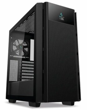 DEEPCOOL CH510 MESH DIGITAL / E-ATX / 1x USB 3.0 / 1x USB- C / bez zdroje / průhledná bočnice (R-CH510-BKNSE1-G-1)