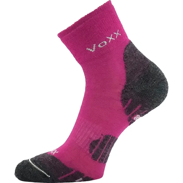 VOXX Ponožky dětské zimní vlněné IRIZARIK II se stříbrem FUXIA 20-24 127508