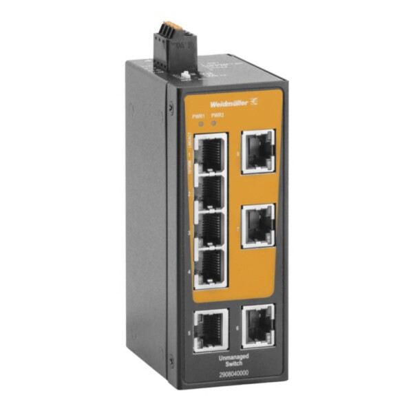 Weidmüller 2908040000 IE-SW-BLB-08-8TX síťový switch 10 / 100 MBit/s