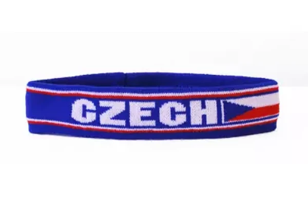 SPORTTEAM Čelenka pletená ČR (4891223019445)