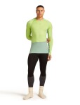 ICEBREAKER Mens 200 ZoneKnit LS Crewe, Seaglass/Peridot/Cb (vzorek) velikost: M