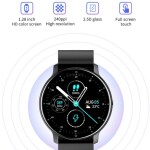 Izoxis SMARTWATCH ZL02D CHYTRÉ HODINKY ČERNÁ