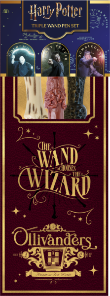 Harry Potter Set propisek hůlky (Magical Locations) - EPEE Merch - Curepink