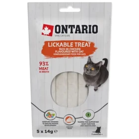 Ontario Pochoutka lízací kuře + oves 5x14g (213-53318)