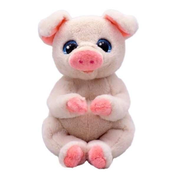 Beanie Bellies PENELOPE - Růžové prasátko 15 cm