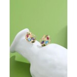 Náušnice Swarovski Elements Kirsty, Barevná/více barev