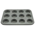 Dortisimo Perfect Home nepřilnavá forma na muffiny šedá (na 12 ks)