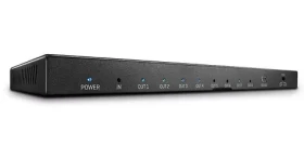 Lindy 8 Port HDMI 18G Splitter černá / HDMI splitter / 4K 60Hz / HDR / HDCP 2.2 (38237)