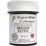 Gelová barva extra brown 42g - Sugarflair