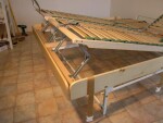 NábytekProNás Sklopná dvoulůžková postel KOMPLET - typ (30 lamel) - polohovací rošt ROZMĚR: 160 x 200 cm - ATYP