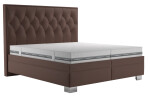 Boxspring Kerstin Matrace: Bez matrace, látka: Riviera 26
