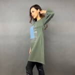 HOSH Mikinové šaty Defne Velikost: UNI, Barva: Starorůžová