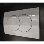 Geberit DELTA01 ovládací deska bílá 115.107.00.1 115.107.11.1