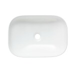 Umyvadlo na desku SAT Infinitio 45,5x32,5 cm bez přepadu SATINF4532 SATINF4532