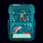 Školní aktovka Step by Step CLOUD, Turtle Josie - 5 dílný set, AGR certifikát