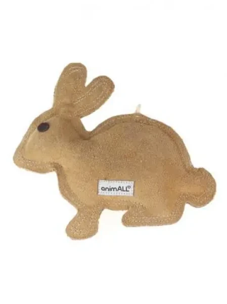 AnimALL Hračka Králík kůže natural 20x20 cm (110285)